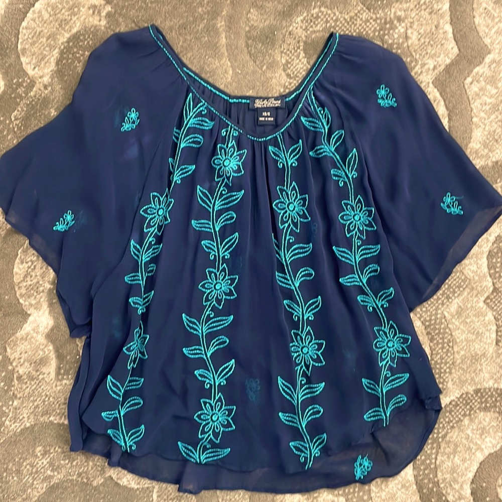 Float sheer top